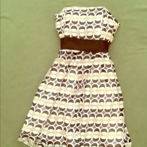 Summer strapless dress
